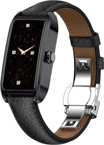 Miniatura 13 de Rastreador de actividad física para mujer, delicado reloj inteligente con múltiples modos deportivos, monitoreo del sueño, monitor de frecuencia