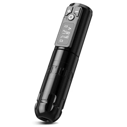 Miniatura 12 de Ambition Soldier - Bolígrafo rotativo de batería para tatuajes con cartucho, máquina de tatuaje con motor sin núcleo de 2400 mAh, fuente