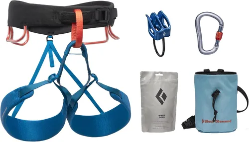 Miniatura 9 de BLACK DIAMOND Men’s Momentum Rock Climbing Harness Dual Core Construction Adjustable Waist & Leg Loops Moonstone