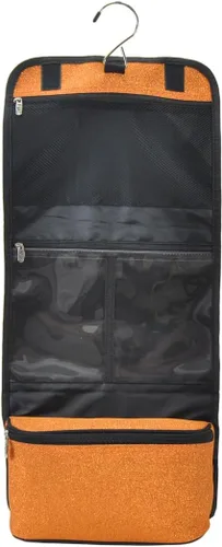 Miniatura 11 de NGIL Neceser colgante de viaje con purpurina para animadoras y equipos de baile, organizador de artículos de tocador y neceser para mujer, bolsa