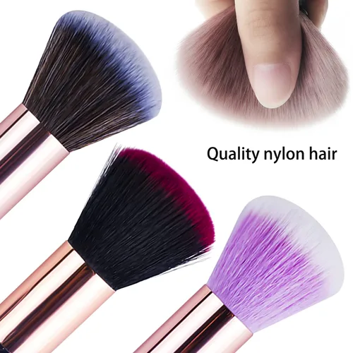 Miniatura 4 de Cepillos de uñas para decoración de uñas, cepillo de limpieza de uñas, cepillo de rubor, brochas de maquillaje, cepillo de polvo de uñas, cepillo