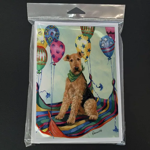 Miniatura 49 de Caroline's Treasures PPP3013GCA7P - Tarjetas de felicitación y sobres para mascotas de Basset Hound Teacher, paquete de 8 tarjetas en blanco