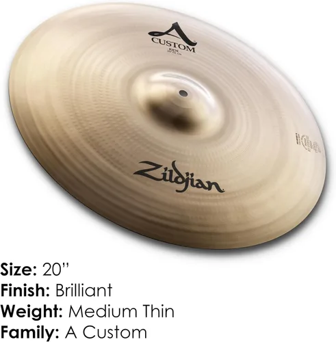 Miniatura 2 de Zildjian A20518 20 "A Custom Ride Cast Platillo