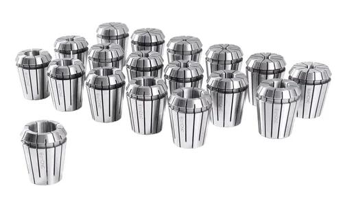 Miniatura 6 de Accusize Industrial Tools Juego de pinzas Er-32 de 0.118 in a 0.787 in por 0.039 in, 18 unids/juego en caja de aluminio fuerte ajustada, 3350-0585