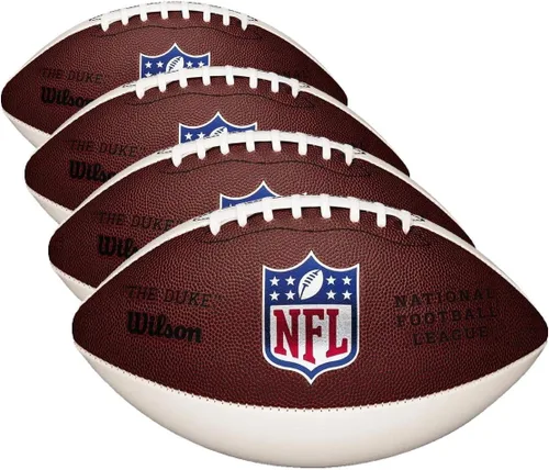 Miniatura 2 de Wilson NFL - Mini balón con autógrafo, color marrón/blanco
