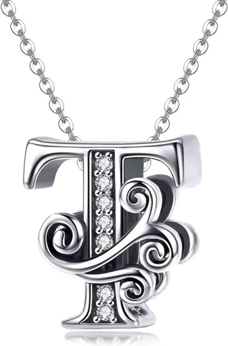 Miniatura 5 de Plata de ley 925 maciza con piedras cúbicas, opciones de regalo completas AZ alfabeto encantador, letras abalorios para pulseras europeas Pandora