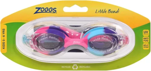 Miniatura 5 de Zoggs Gafas de natación Little Bondi para niños, gafas de natación con protección UV antivaho Correa de silicona suave y ajuste fácil de deslizar