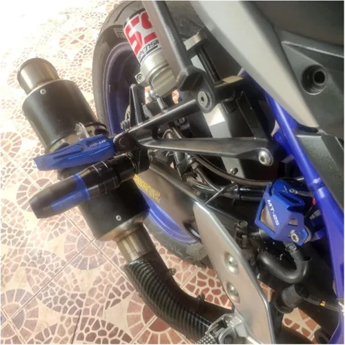 Miniatura 3 de Tapa protectora para Yamaha MT07 2021 2022 MT09 MT03 MT125 MT 07 09 03 25 Accesorios Motocicleta Trasero Líquido de Frenos Depósito Protector