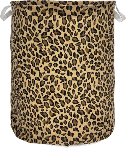 Miniatura 9 de Merdes - Cesta plegable impermeable de 19.7 pulgadas, cesta de ropa sucia, organizador de almacenamiento de lino para colección de juguetes