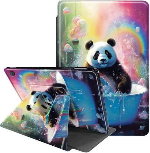 Miniatura 11 de Funda para Samsung Galaxy Tab A8 de 10.5 pulgadas 2022-360 grados giratoria multiángulo de visión protectora con apagado y encendido automático
