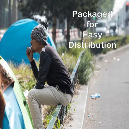 Miniatura 6 de Trail maker Paquete de 100 productos de higiene a granel de tamaño de viaje, kits de suministros para personas sin hogar para adultos, caridad