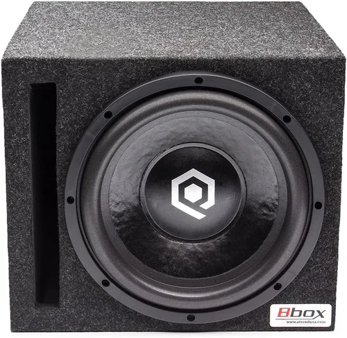 Miniatura 6 de Atrend Bbox Car Pro Audio - Cajas para Altavoces de 10 pulgadas Individual Ventilado para Subwoofer/Altavoz, MDF de Alto Grado - Terminales