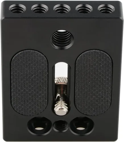 Miniatura 6 de Placa base de cámara CAMVATE con orificio de rosca de 1/4" y 3/8" para jaula de cámara DSLR