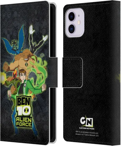Miniatura 8 de Head Case Designs Officially Licensed Ben 10: Alien Force Ben's Jacket Graphics Leather Wallet Case Compatible with Apple iPhone 11