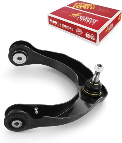Miniatura 48 de Metrix Premium Chassis Parts - Brazo de control superior delantero derecho con junta esférica y conjunto de buje para 82-85 Mercedes-Benz 300CDT