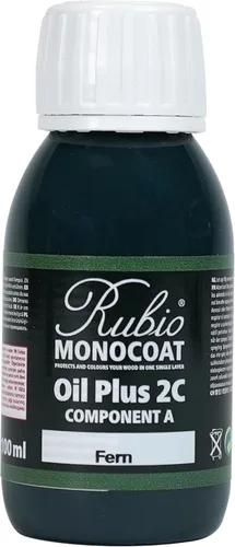 Miniatura 50 de Rubio Monocoat Muestra de Acabado de Aceite para Madera - Puro Aceite Plus Parte A Aceite de Linaza de Secado Rápido y Ecológico para Uso Pure