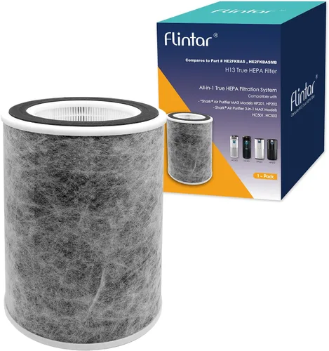 Filtro de repuesto HP202, compatible con purificador de aire Shark Max modelo HP201, HP202, UA205, AP1000, HC501, HC502, se compara con la parte #