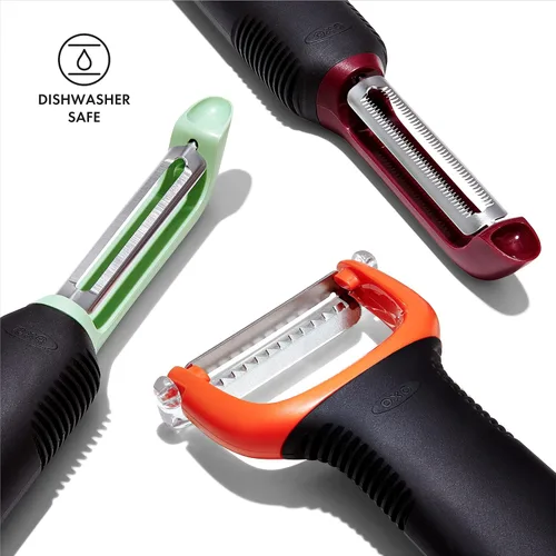 Miniatura 5 de OXO Good Grips - Juego de pelador de 3 piezas, remolacha, hinojo, ñame