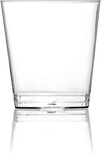 Miniatura 4 de DecorRack Vasos de chupito de 1 oz, 80 vasos de chupito de plástico duro transparente, vasos desechables para fiesta, mini vasos de chupito