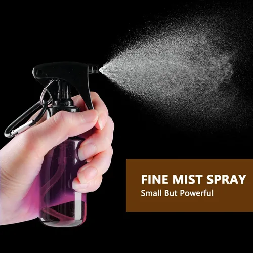 Miniatura 6 de TANSHINE Botella de spray pequeña de 1.7 fl oz, botellas de espray de agua de tamaño de viaje, botella de spray portátil desinfectante de manos