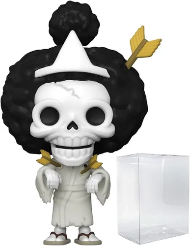 Miniatura 7 de POP One Piece - Brook [Bonekichi] Funko Pop! Figura de vinilo (paquete con funda protectora compatible con caja Pop Box), multicolor, 3.75 pulgadas