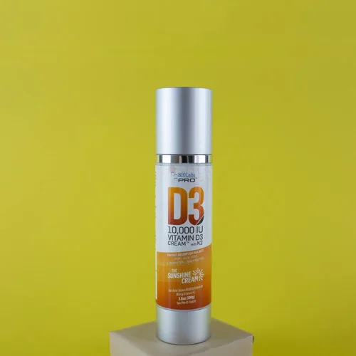 Miniatura 5 de Crema natural de vitamina D3 10000IU de vitamina D de máxima fuerza, combate la deficiencia de vitamina D naturalmente - con vitamina K2 y extracto