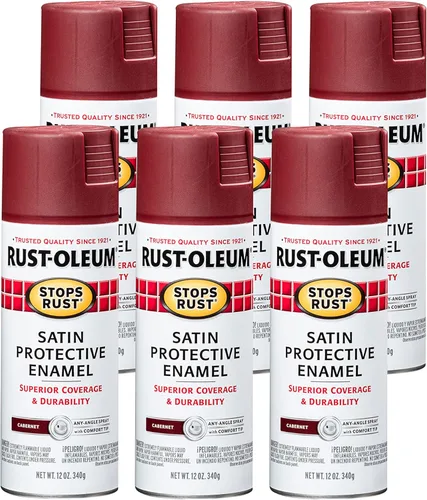 Miniatura 103 de Rust-Oleum 285092 - Pintura en aerosol para prevención del óxido, 12 onzas, transparente satinado Satinado claro