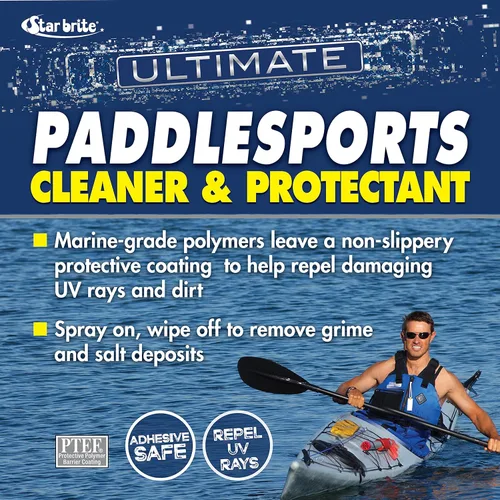 Miniatura 4 de STAR BRITE Ultimate Paddlesports Limpiador y protector – Kayak, canoa, paddleboard UV Spray – Fibra de vidrio, Kevlar, compatible con plástico, 22
