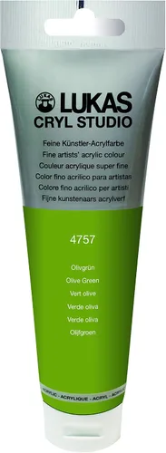 Miniatura 82 de Lukas CRYL Studio Artist - Pintura acrílica para artistas, Alizarín Carmesí, tubo de 125 ml - Pinturas acrílicas de alto pigmento para pintura