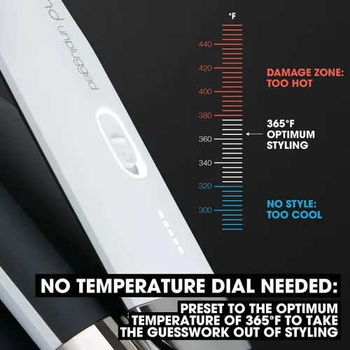 Miniatura 2 de ghd Estilizador desenchufado: plancha plana inalámbrica de 1 pulgada Blanco