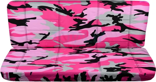 Miniatura 21 de Totally Covers Fundas de asiento compatibles con camuflaje para camioneta Ford F-150 F-250 F-350 (asiento trasero banco sólido) con/sin respaldo