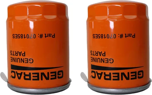 Miniatura 2 de Generac Paquete de 2 filtros de aceite originales 070185ES para 070185E 70185 OEM