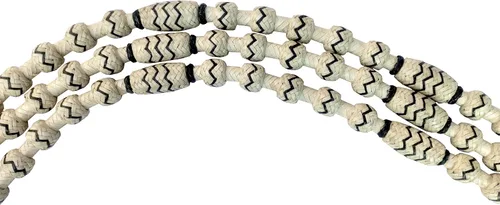 Miniatura 6 de Nudos naturales y negros de piel cruda, tachuelas de caballo trenzadas a mano Romal Romel Reins Ranch Cuerda/cuerda Reins-8.5 pies, 52 pies Romel