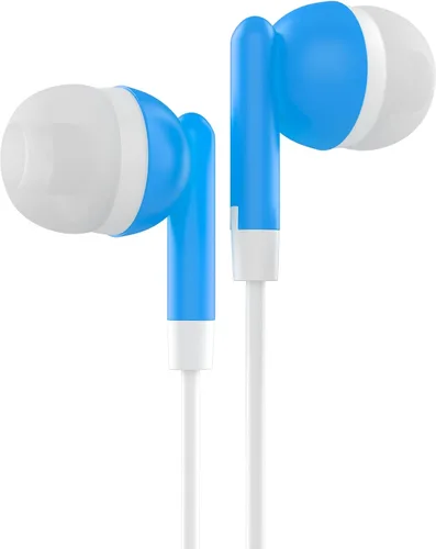 Miniatura 4 de Maeline Auriculares a granel con micrófono, auriculares intrauditivos con aislamiento de ruido, control de volumen con cable de 0.138 in