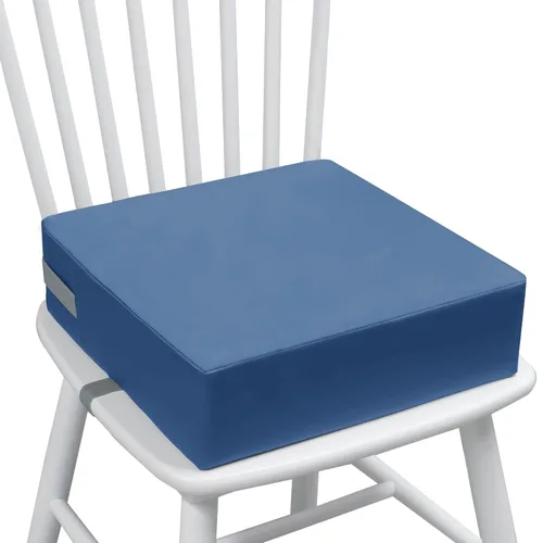 Miniatura 21 de Eiury Asiento elevado para mesa de comedor, asiento elevador para silla de cocina, cojín de poliuretano impermeable con correas de hebilla Verde