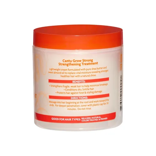 Miniatura 3 de Cantu Tratamiento fortalecedor crece fuerte, 177 ml, blanco