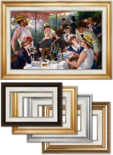 Miniatura 24 de DECORARTS - El almuerzo de los remeros de Pierre-Auguste Renoir. Impresiones giclée sobre lienzo. Mejora la decoración de tu hogar y oficina