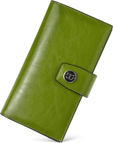 Miniatura 86 de BOSTANTEN - Cartera de piel auténtica para mujer con bolsillo con cremallera), BL3162011Kcoffee