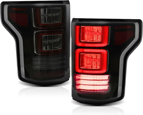 Miniatura 11 de VLAND Conjunto de luces traseras para Ford F-150 2009-2014, conjunto de lámpara trasera con señal de giro, luces de marcha atrás, Plug-and-play