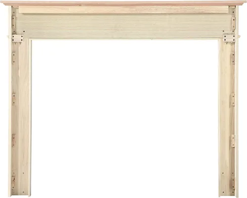 Miniatura 3 de Pearl Mantels ARYB50111 - Mantel envolvente de madera de estilo transitorio, 50 pulgadas de ancho x 42 pulgadas de alto, sin terminar