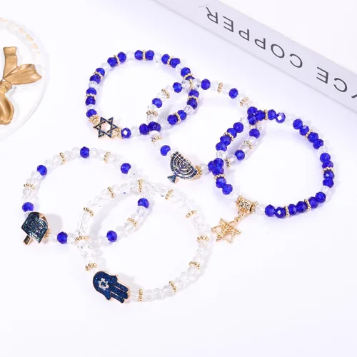 Miniatura 152 de Surfer Heishi - Pulseras apilables para mujer, apilables, de vinilo arcoíris, disco de arcilla, pulseras elásticas para la amistad, joyería bohemia