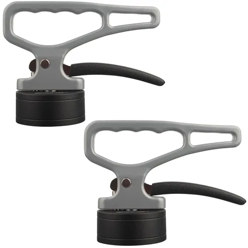 Miniatura 10 de ULIBERMAGNET Herramienta de recogida magnética fuerte, imán de elevación fuerte con liberación rápida, colector de material portátil con mango