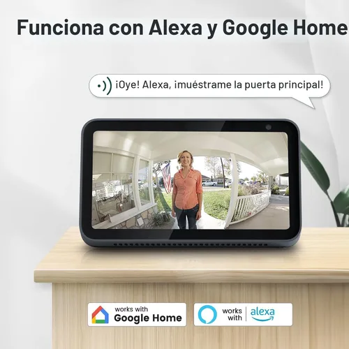Miniatura 7 de XTU - Cámara de timbre inalámbrica sin suscripción, timbre de video 2K con timbre, audio de 2 vías, alerta instantánea, detección humana, visión