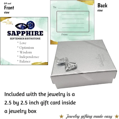 Miniatura 96 de Natural raw gemstone stud earrings with white gold over 925 sterling silver, 6 to 7mm rough genuine quality birthstone gift for her, Uniquelan