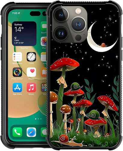 Miniatura 16 de ZHEGAILIAN Funda compatible con iPhone 13, fundas de cristal de color caballo de baile, parte trasera de vidrio templado+funda protectora