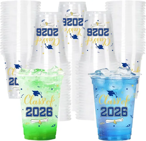 Miniatura 9 de 40 tazas para el 4 de julio, vasos patrióticos de plástico de 16 onzas, tazas desechables de fiesta de banderas estadounidenses, tazas de 250