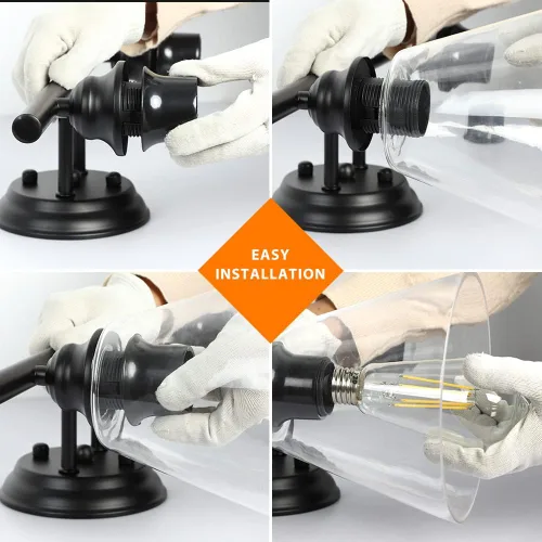 Miniatura 6 de DLLT Glass lámpara de pared