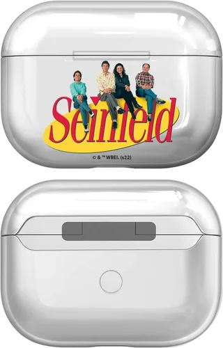 Miniatura 6 de Head Case Designs Seinfeld - Funda de cristal duro transparente con licencia oficial de Seinfeld A Show About Nothing, compatible con funda de carga