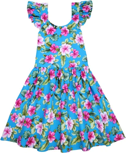 Miniatura 178 de Vestido de verano para niña, de algodón, con diseño floral