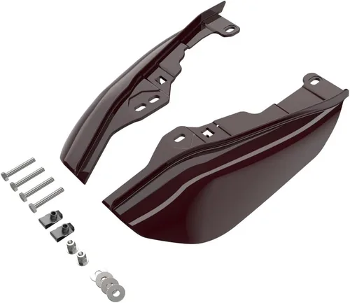 Miniatura 17 de Advanblack Deflectores de aire Road Glide Mid Frame 2024 compatibles con Harley Touring Street Glide, Road King, Electra Glide, 2009-2025